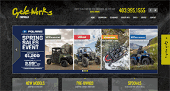 Desktop Screenshot of cycleworksfoothills.com